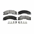 Positive Plus Semi-Metallic Disc Brake Pads For Chevrolet Silverado 2500 HD GMC Sierra 3500 Express XD PPF-D1411